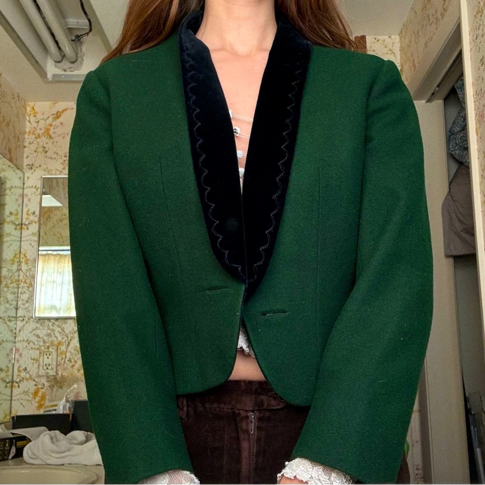 Lanz Women’s Salzburg Wien Innsbruck Vintage Blazer Wool Jacket